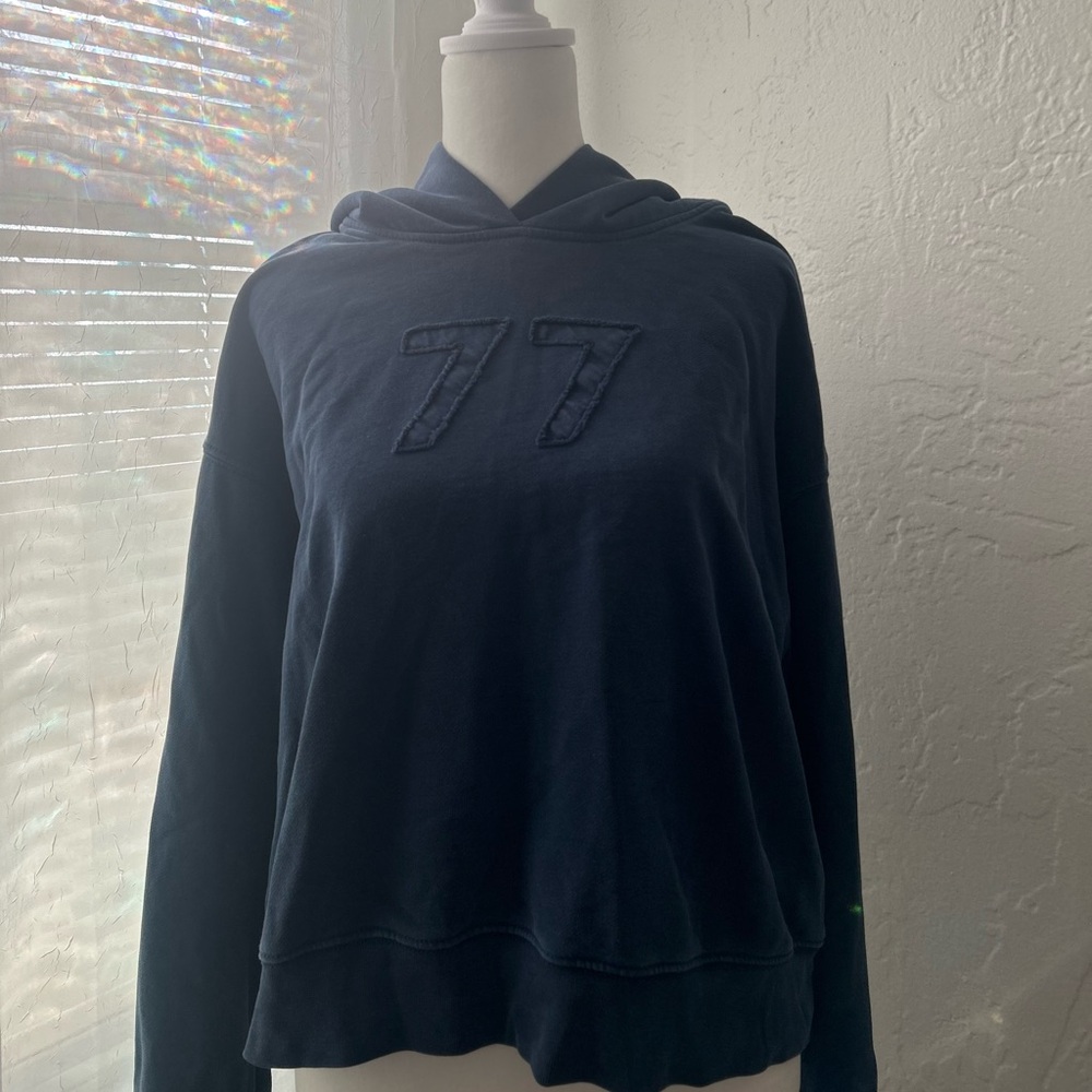 America Eagle Cropped Hoodie